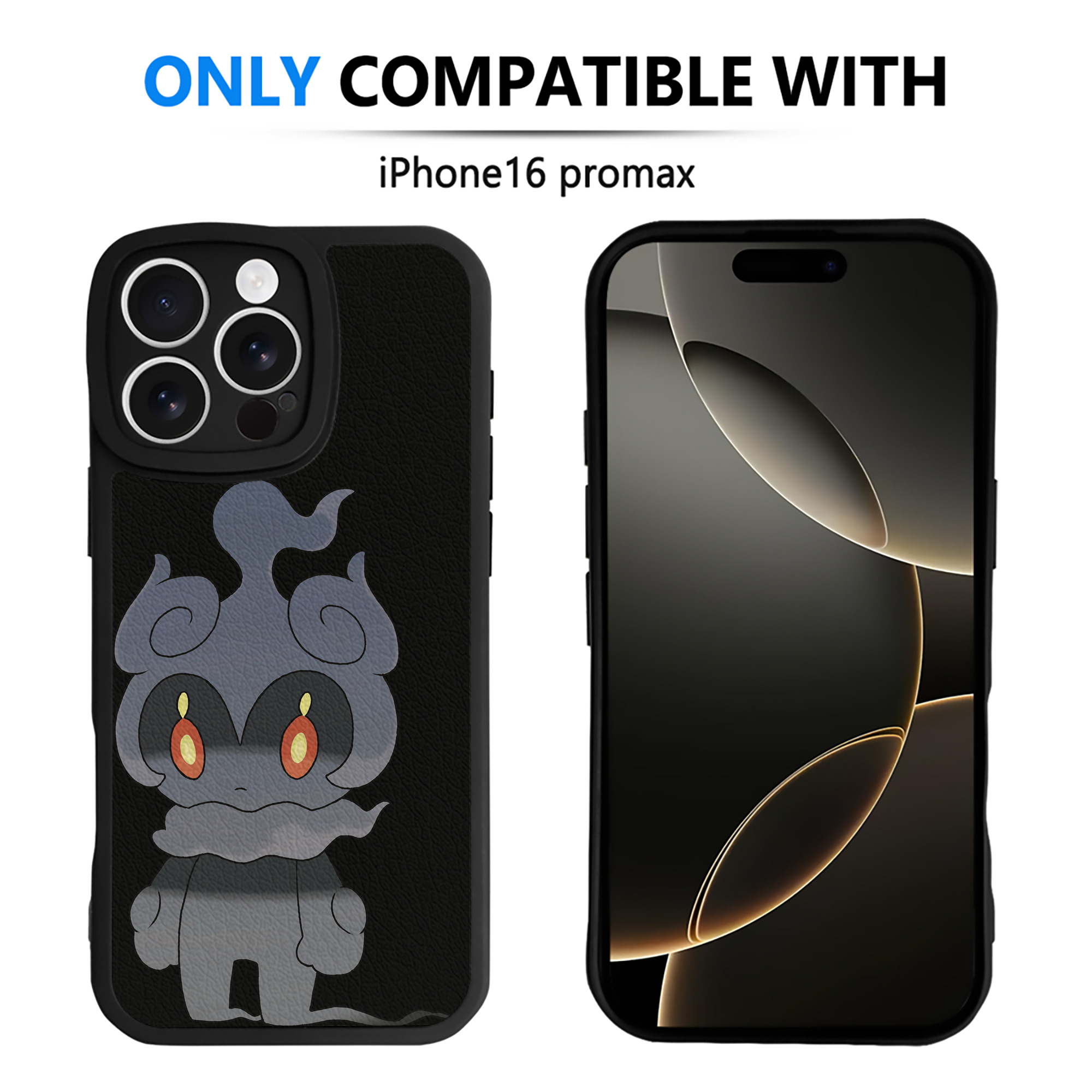（画像用） ポケットモンスター Pokémon 【iPhone 16シリーズ対応】シリコンスマホケース（レザー調） 材質：シリコン
